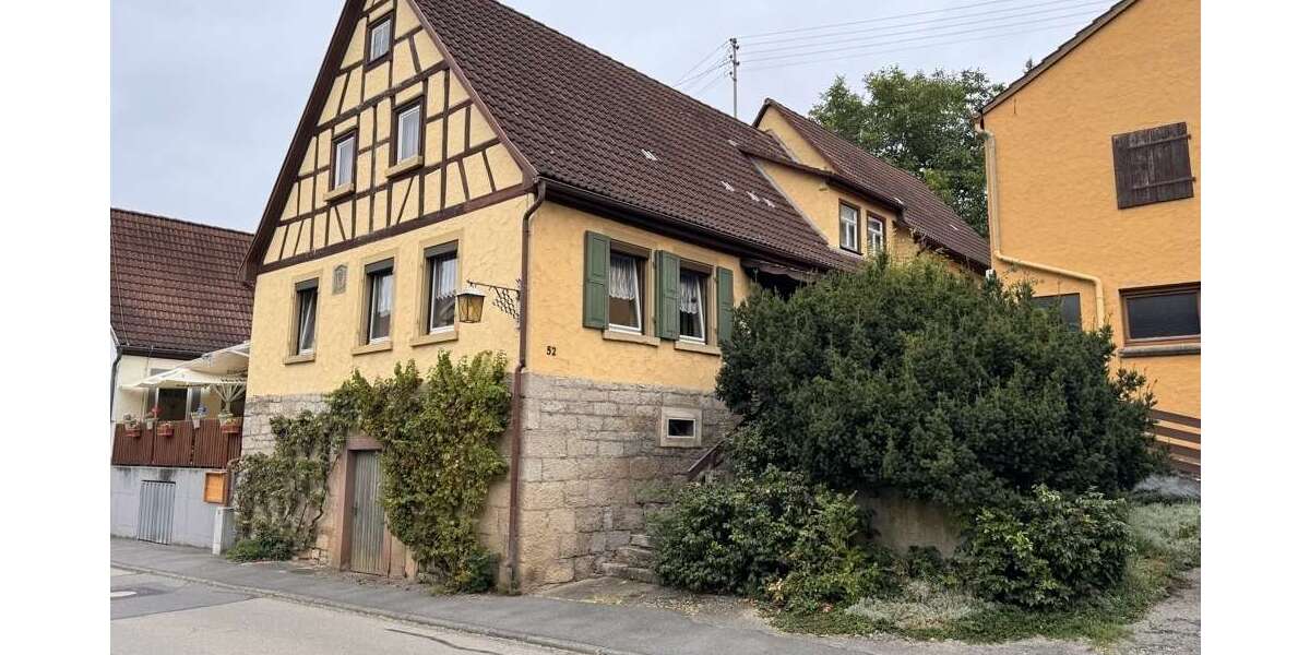 Einfamilienhaus Weikersheim / Schäftersheim Schäftersheim - 5 Zimmer, 110 m&sup2;, 189.000&euro; | Angebot:26507240