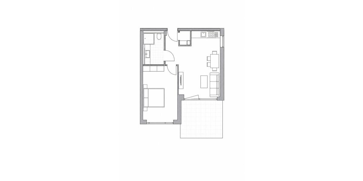 Erdgeschoßwohnung Elz - 2 Zimmer, 48 m&sup2;, 198.000&euro; | Angebot:26794285