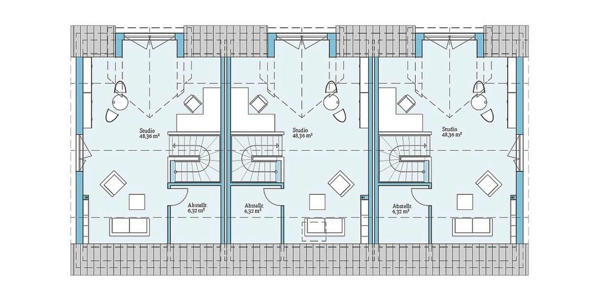 Neubau-Reihenhaus in Dorfen – Bahnhofsnähe | QNG & KfW40 5 zimmer