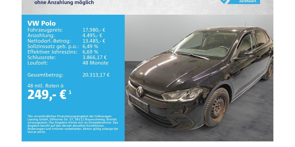 VW Polo 91.000 km 17.980 &euro; Kitzingen 97318