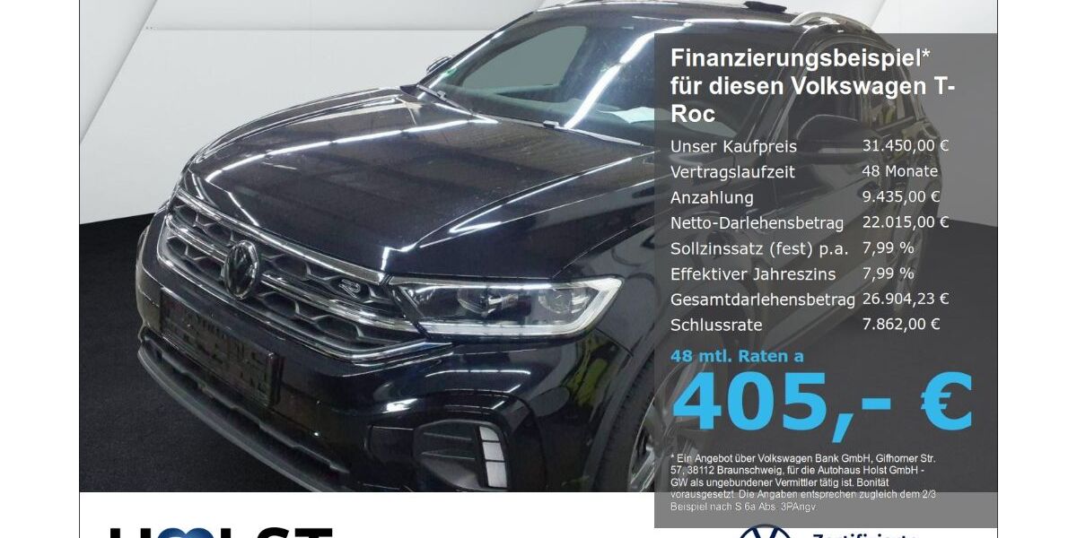 VW T-Roc 22.185 km 31.450 &euro; Scheeßel 27383