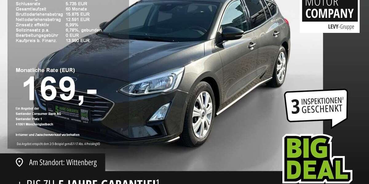 Ford Focus 56.850 km 13.990 &euro; Wittenberg Lutherstadt 06886