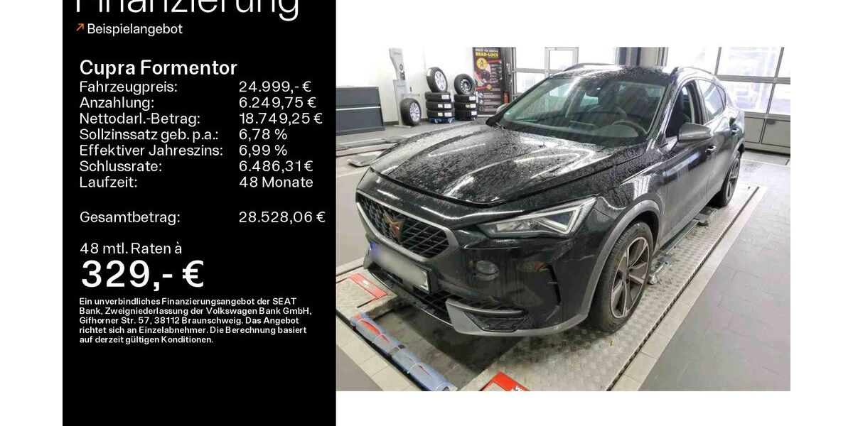 Cupra Formentor 31.600 km 24.999 &euro; Büdingen-Düdelsheim 63654
