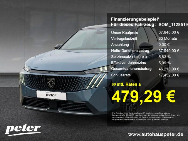 Peugeot 3008 4.500 km 37.940 € Nordhausen 99734