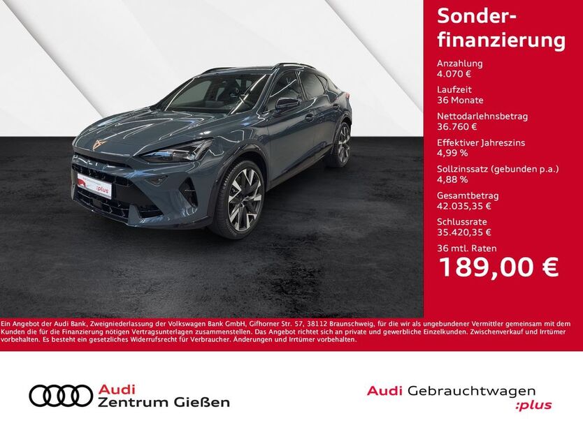 Cupra Formentor 1.050 km 40.830 € Giessen 35394