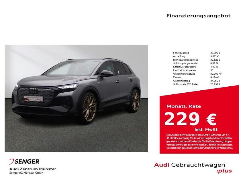 Audi Q4 e-tron 53.012 km 39.990 € Münster 48153