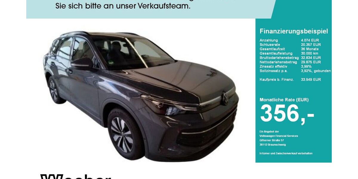 VW Tiguan 4.991 km 33.949 &euro; Leonberg 71229