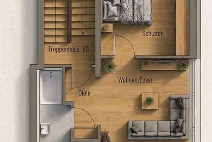 Wohnung Igersheim - 2 Zimmer, 57 m&sup2;, 650&euro; | Angebot:27336507