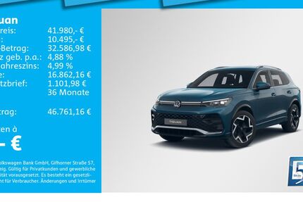 VW Tiguan 9.167 km 41.980 &euro; München 80935