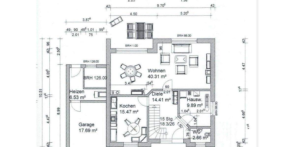 Einfamilienhaus Bramsche - 4 Zimmer, 140 m&sup2;, 990&euro; | Angebot:26248828
