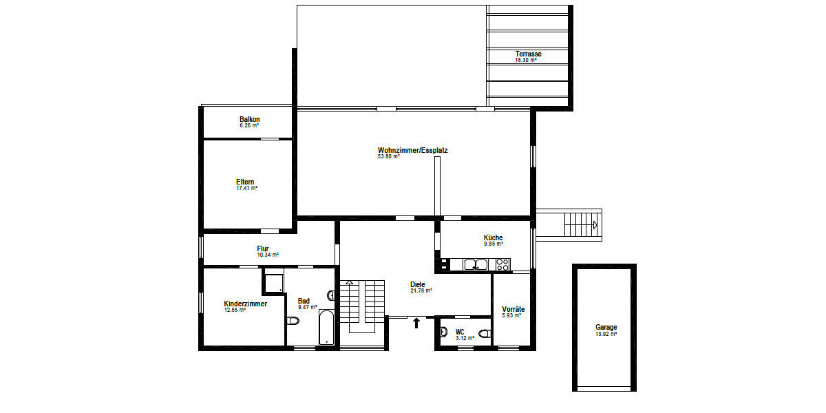 Einfamilienhaus Waiblingen Beinstein - 3.400&euro; | Angebot:25067008