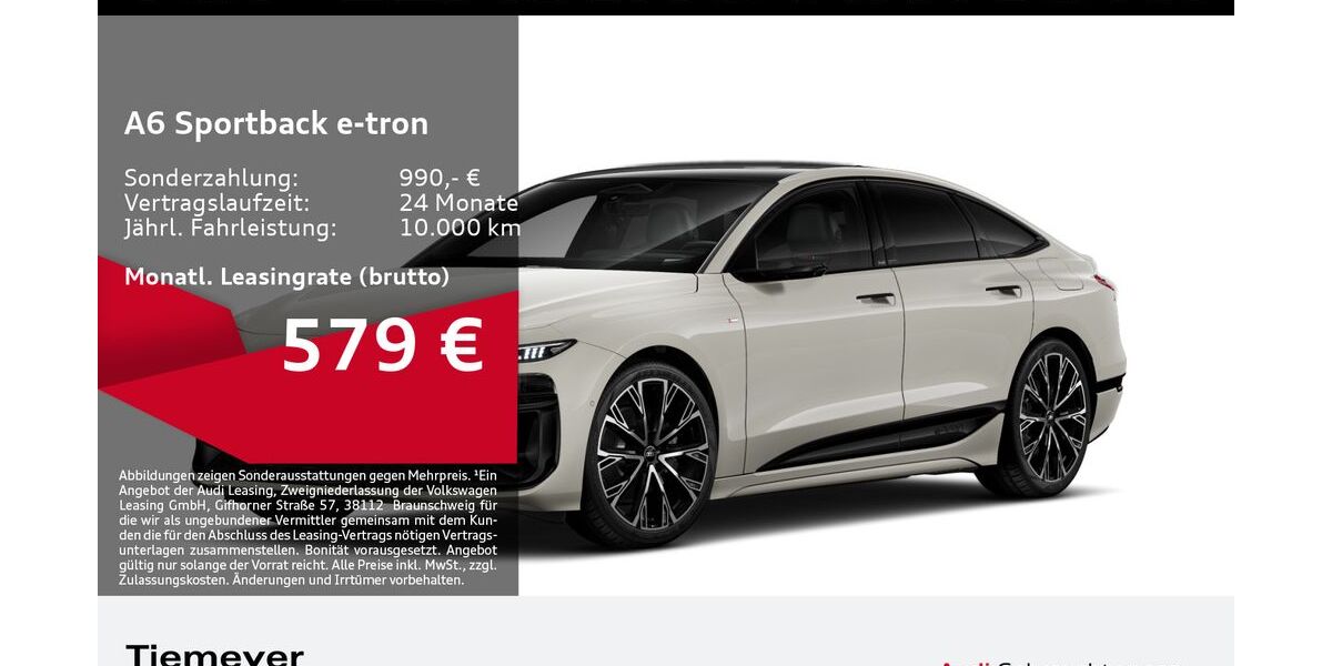 Audi A6 e-tron 18.093 km 68.220 &euro; Gelsenkirchen 45894