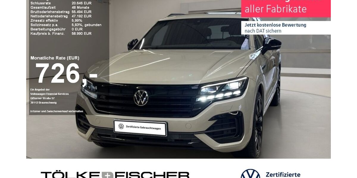 VW Touareg 72.119 km 57.985 &euro; Krefeld 47805