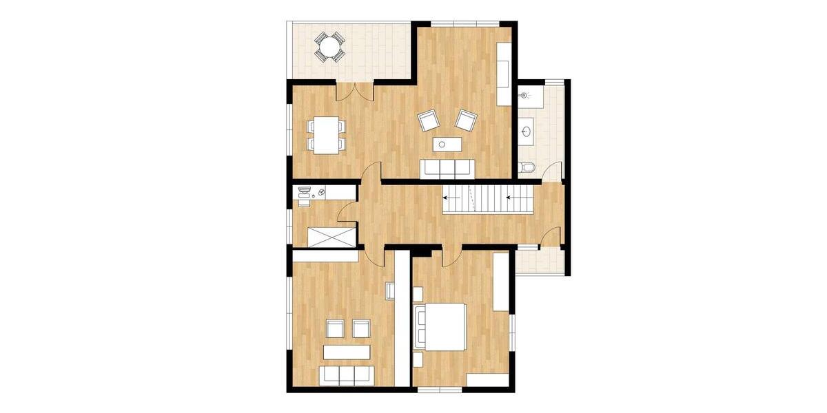 Einfamilienhaus Biedenkopf - 7 Zimmer, 259 m&sup2;, 1.200&euro; | Angebot:25433797