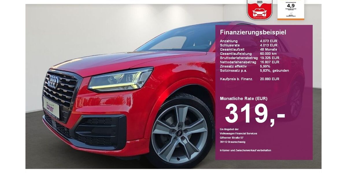 Audi Q2 75.900 km 20.880 &euro; Albbruck 79774