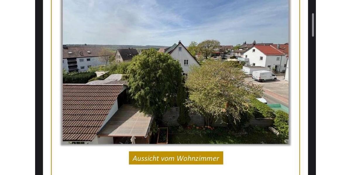Dachgeschoßwohnung Denkendorf - 3 Zimmer, 78 m&sup2;, 1.300&euro; | Angebot:24561217