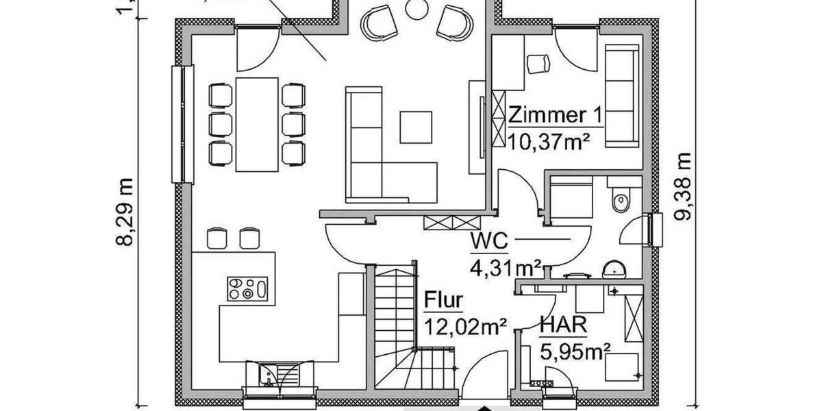 Einfamilienhaus Ahrenshagen-Daskow Pantlitz - 5 Zimmer, 144 m&sup2;, 384.460&euro; | Angebot:25797927