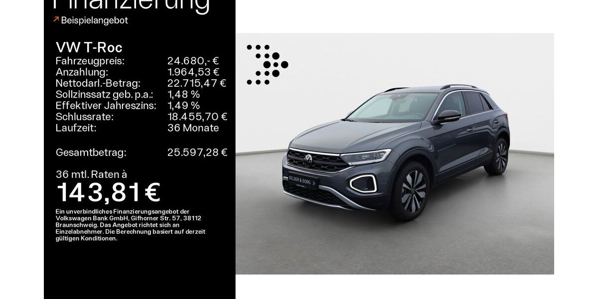 VW T-Roc 21.736 km 24.680 &euro; Coburg 96450