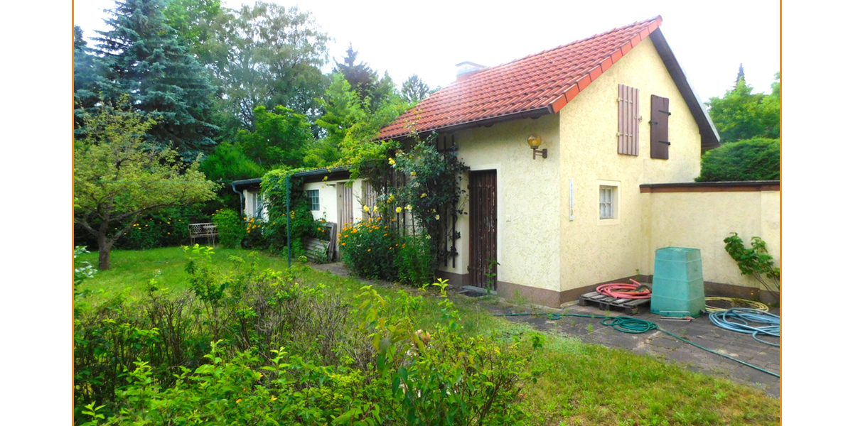 2 Wohnplätze * GROSSES schönes Grundstück* Haus-Bauplatz-Nebengelass, nahe an Wasser+ Wald* - Doppelhaushälfte Berlin / Schmöckwitz Schmöckwitz | Angebot:20337374