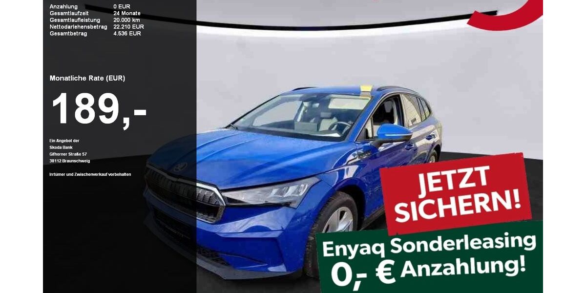 Skoda Enyaq 22.900 km 21.440 &euro; Wackersdorf 92442