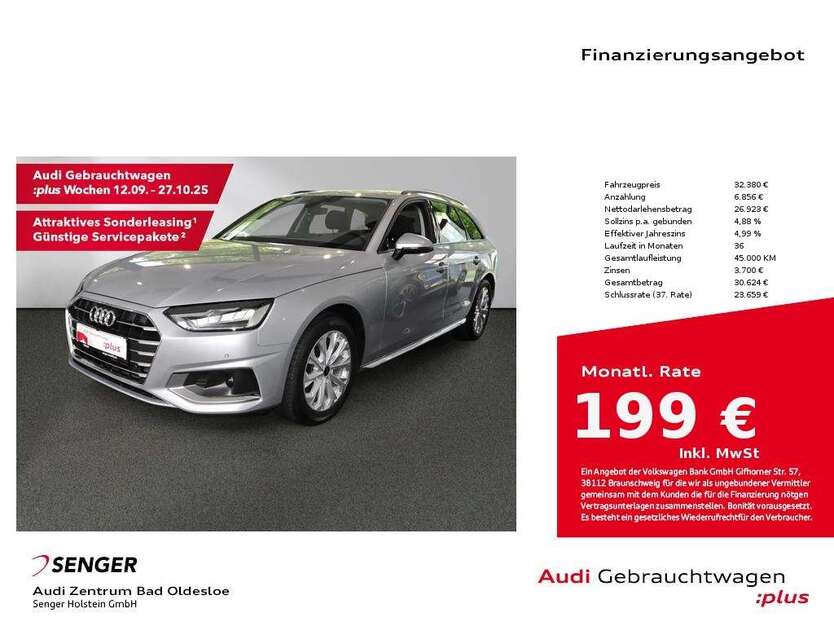 Audi A4 5.750 km 32.380 € Bad Oldesloe 23843