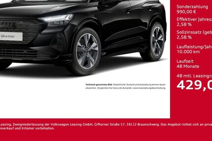 Audi Q4 e-tron 8.150 km 44.411 &euro; Dortmund 44143