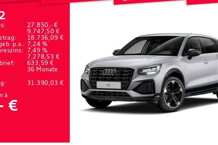 Audi Q2 2.995 km 27.850 &euro; Frankfurt am Main 60314