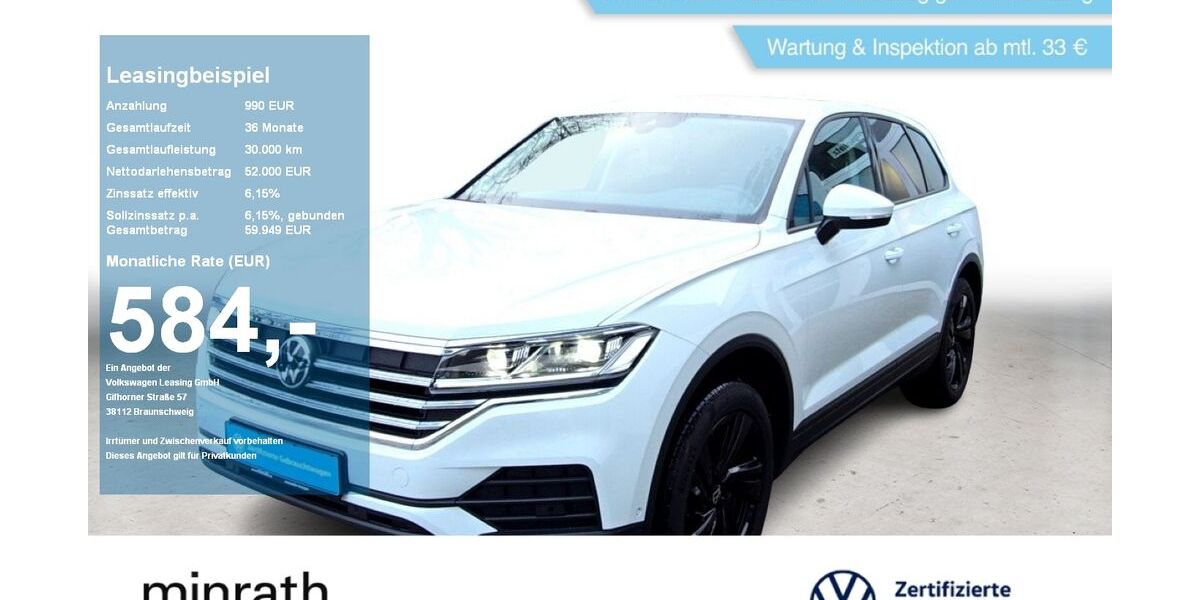 VW Touareg 12.804 km 50.990 &euro; Geldern 47608