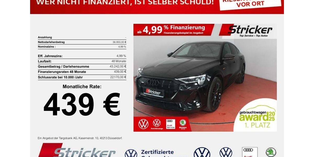 Audi e-tron 32.361 km 36.949 &euro; Horn-Bad Meinberg 32805