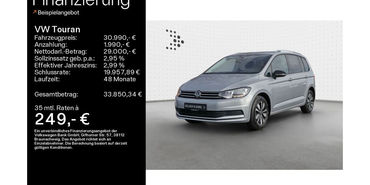 VW Touran 13.901 km 29.980 &euro; Ebern 96106
