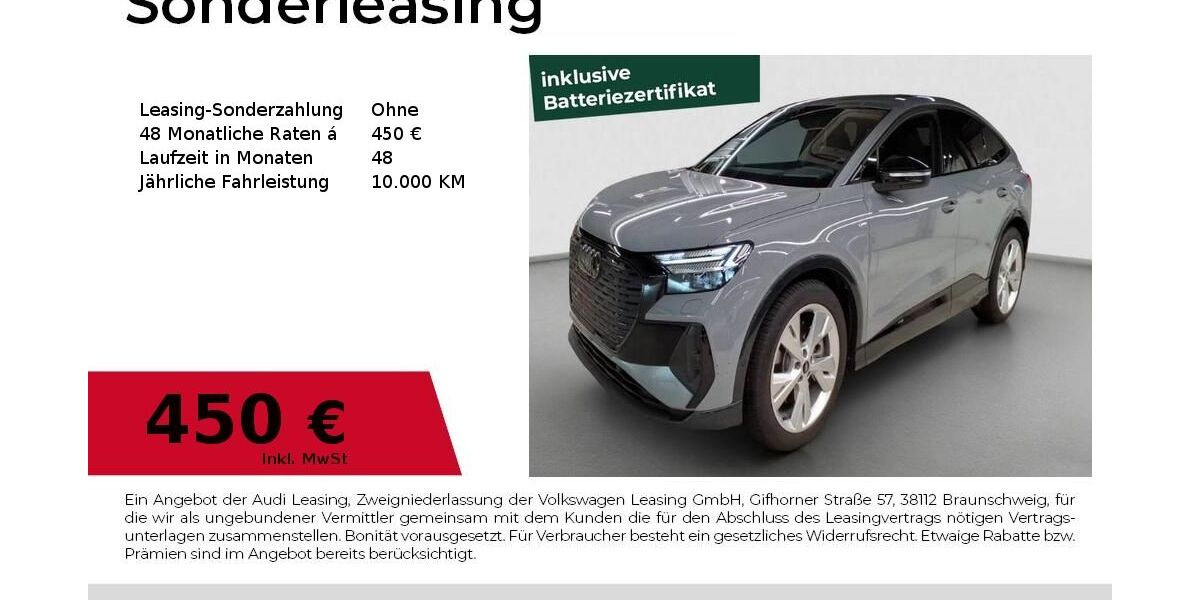 Audi Q4 7.026 km 48.230 &euro; Dessau-Roßlau 06844