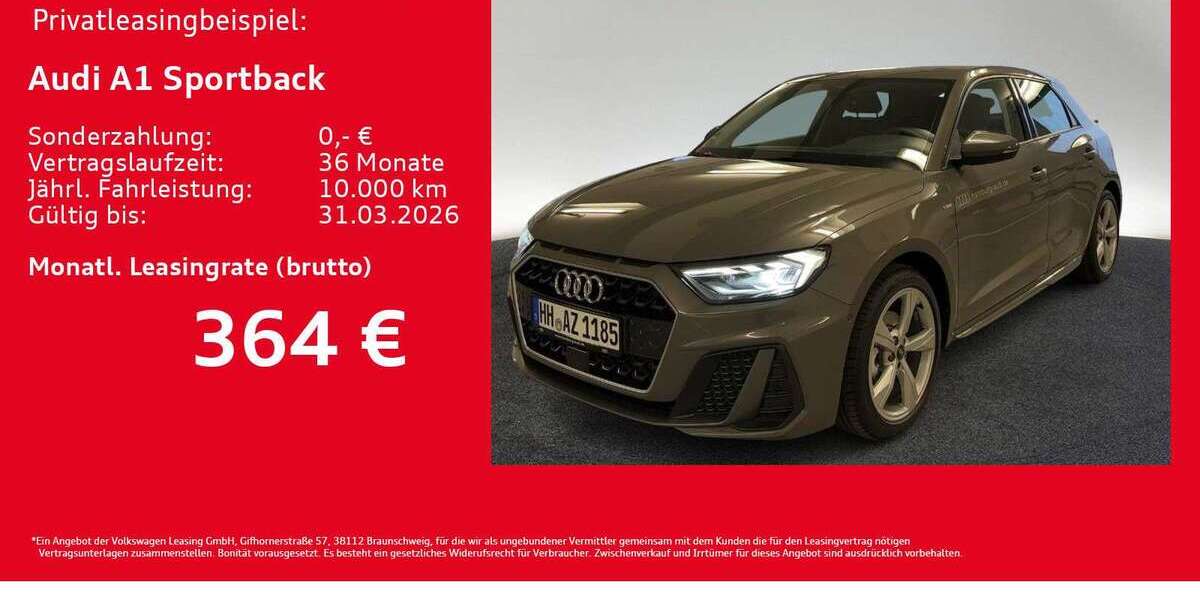 Audi A1 1.899 km 28.881 &euro; Hamburg 22419
