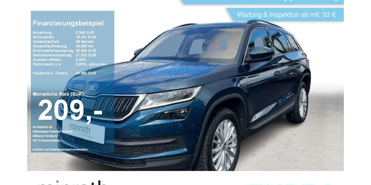 Skoda Kodiaq 103.970 km 26.210 &euro; Moers 47441