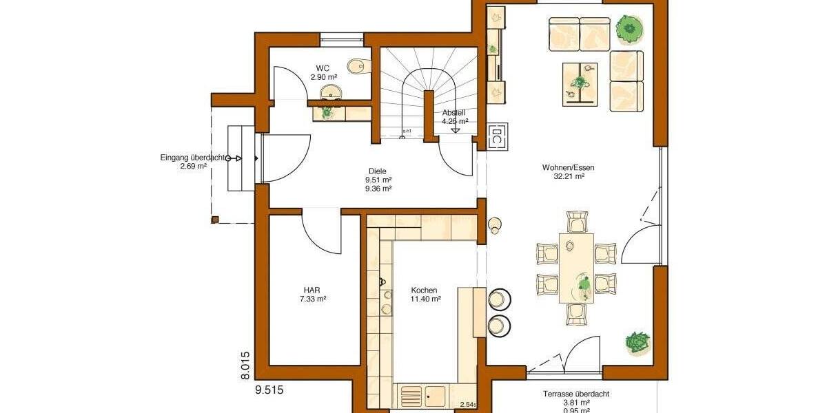 Einfamilienhaus Bad Mergentheim Apfelbach - 4 Zimmer, 124 m&sup2;, 429.000&euro; | Angebot:26307432