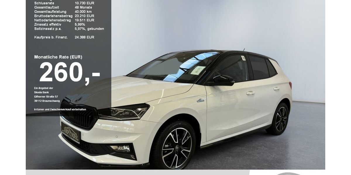 Skoda Fabia 17.505 km 23.287 &euro; Brandenburg 14770