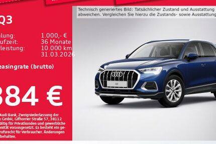 Audi Q3 4.852 km 39.945 &euro; Eching 85386
