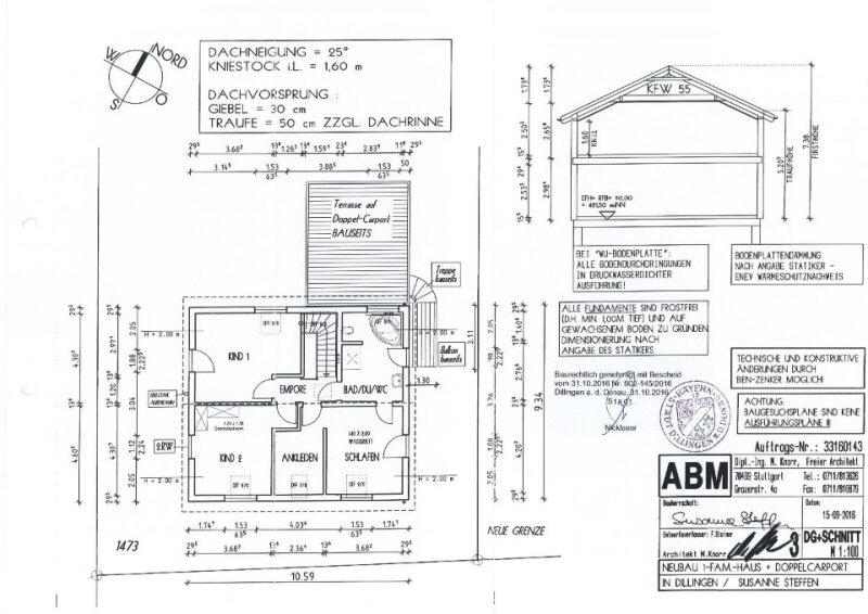 Einfamilienhaus Dillingen an der Donau - 6 Zimmer, 165 m&sup2;, 799.000&euro; | Angebot:26262490