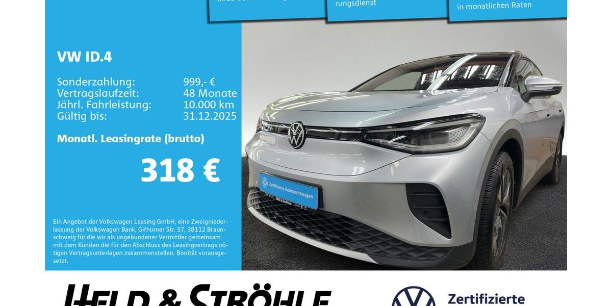 VW ID.4 5.577 km 36.920 &euro; Neu-Ulm 89231