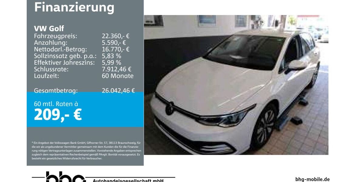 VW Golf 31.495 km 22.360 &euro; Balingen 72336