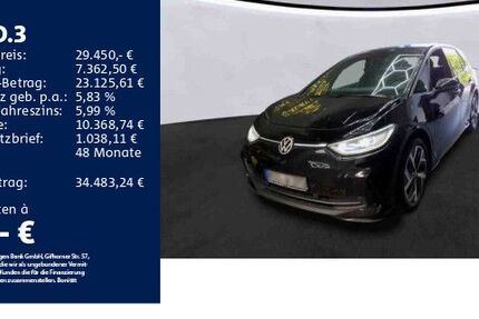 VW ID.3 23.488 km 29.450 € Schwäbisch Gmünd 73525