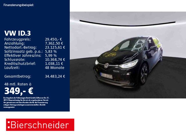 VW ID.3 23.488 km 29.450 € Schwäbisch Gmünd 73525