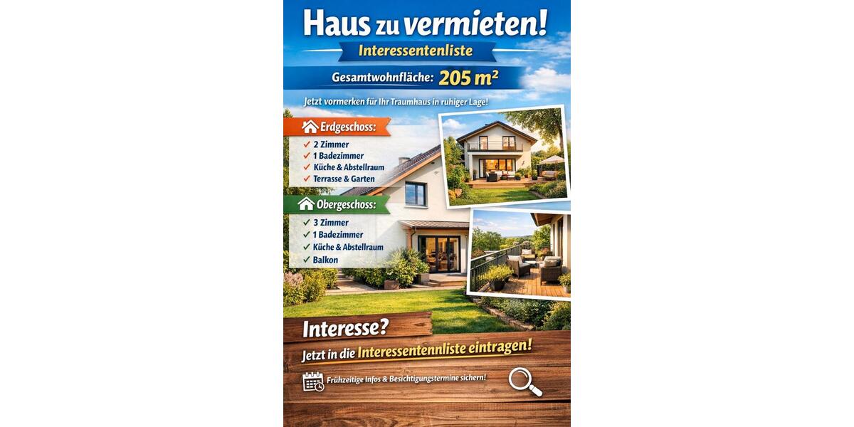 Reihenhaus Nienburg (Weser) - 5 Zimmer, 205 m&sup2;, 2.095&euro; | Angebot:25452584