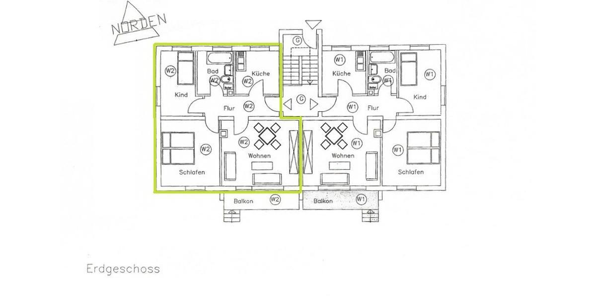 Erdgeschoßwohnung Leutkirch im Allgäu - 3 Zimmer, 64 m&sup2;, 279.000&euro; | Angebot:26808284