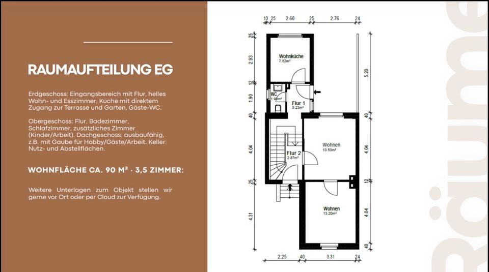 Doppelhaushälfte Korschenbroich - 3.5 Zimmer, 90 m&sup2;, 498.000&euro; | Angebot:26716745