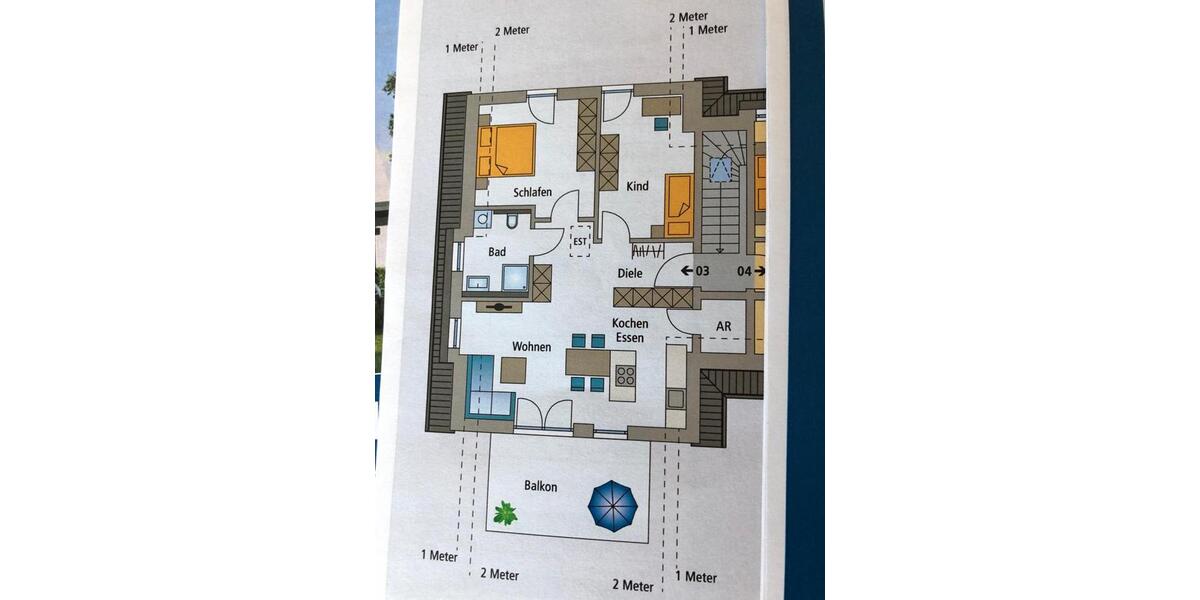 Etagenwohnung Spalt - 3 Zimmer, 77 m&sup2;, 960&euro; | Angebot:26000225