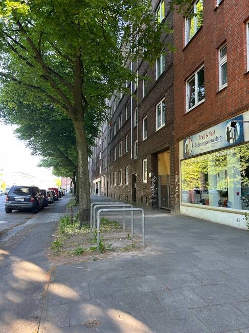 Geschmackvoll sanierte helle Dachgeschoßwohnung in Hamburg Horn -vermietet-