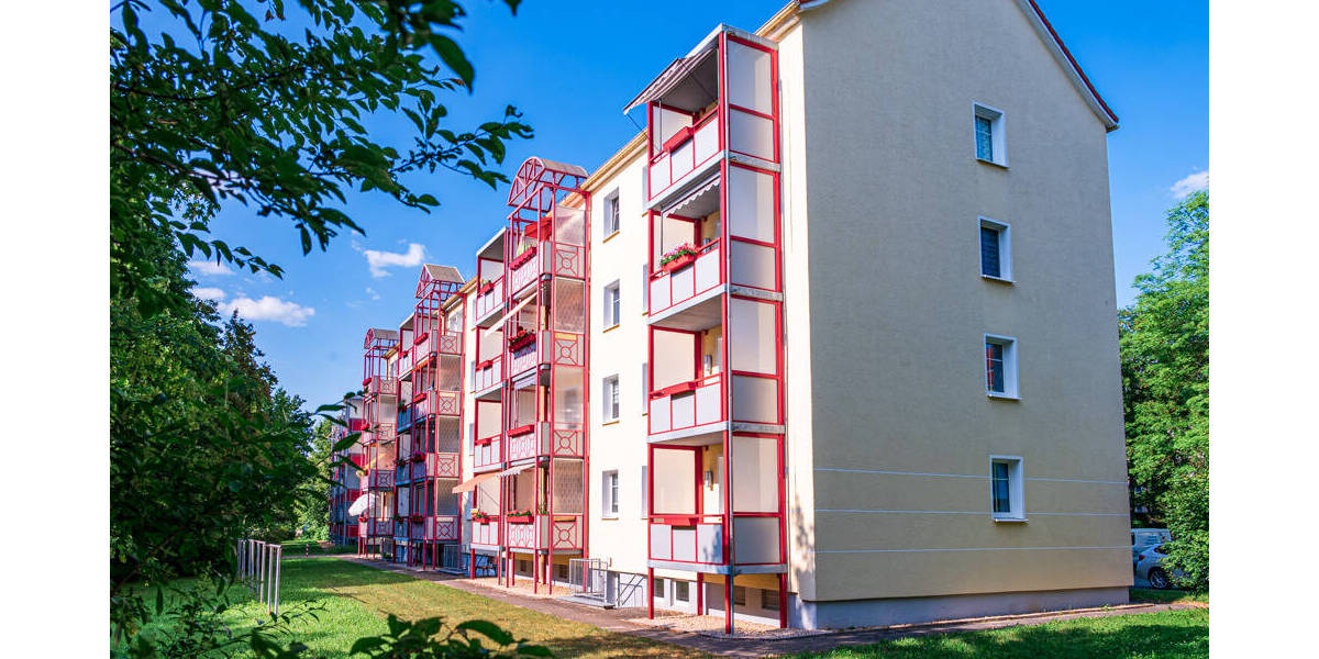 Etagenwohnung Zwickau Eckersbach - 2 Zimmer, 49 m&sup2;, 343&euro; | Angebot:25996632