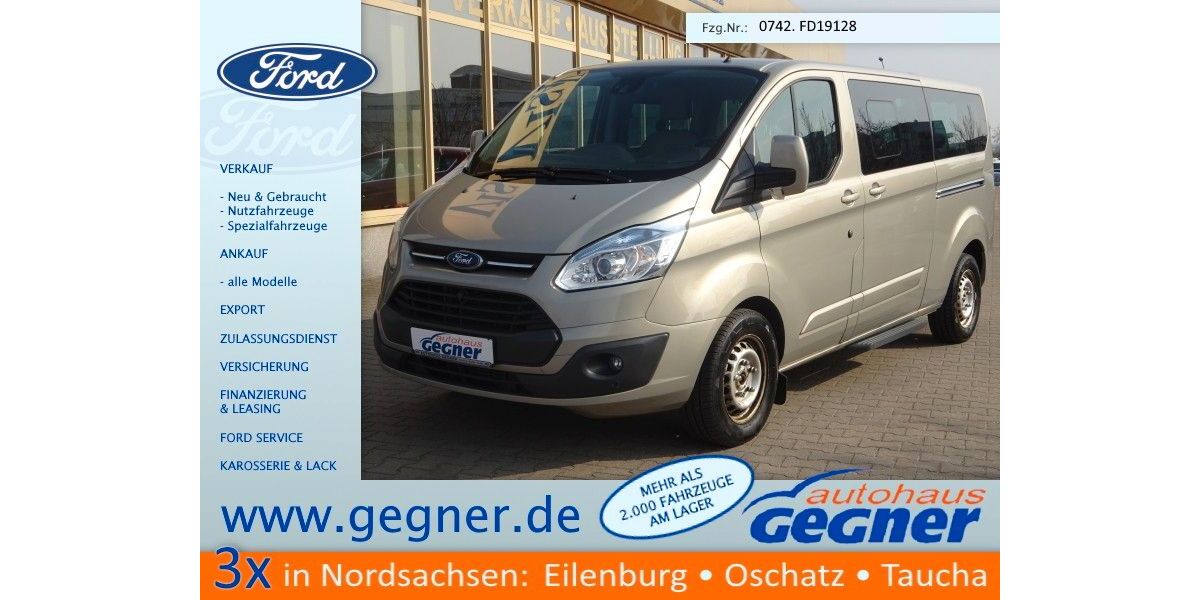 Ford Tourneo Custom 133.064 km 20.840 &euro; Eilenburg 04838