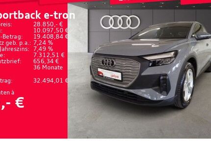 Audi Q4 e-tron 50.240 km 27.850 &euro; Frankfurt am Main 60314