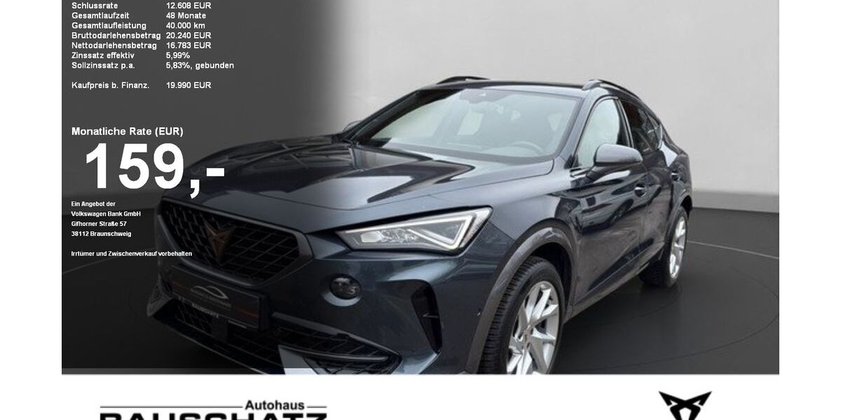 Cupra Formentor 119.961 km 19.640 &euro; Sigmaringen 72488